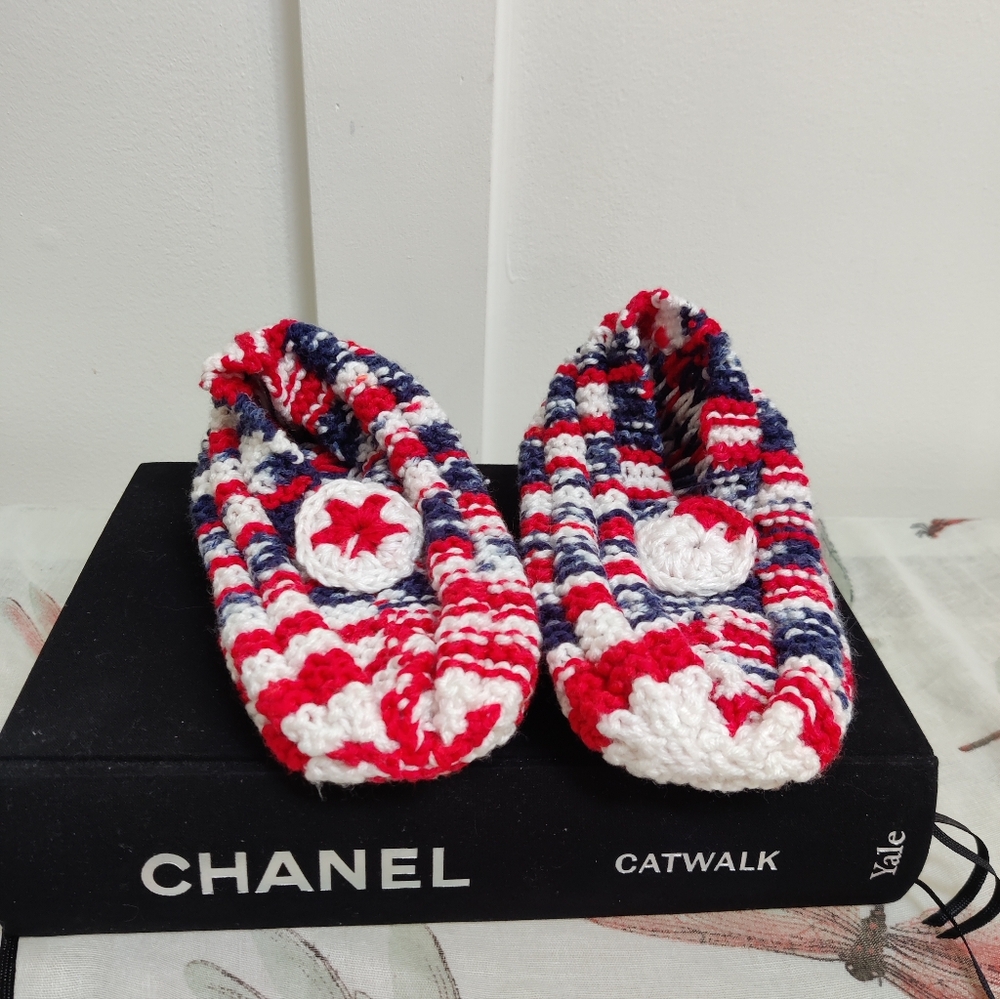 Handmade Crochet Slippers -8